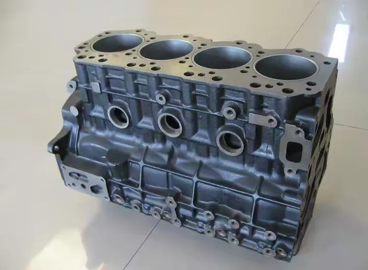Parts Otomotif wesi Cast werna abu-abu